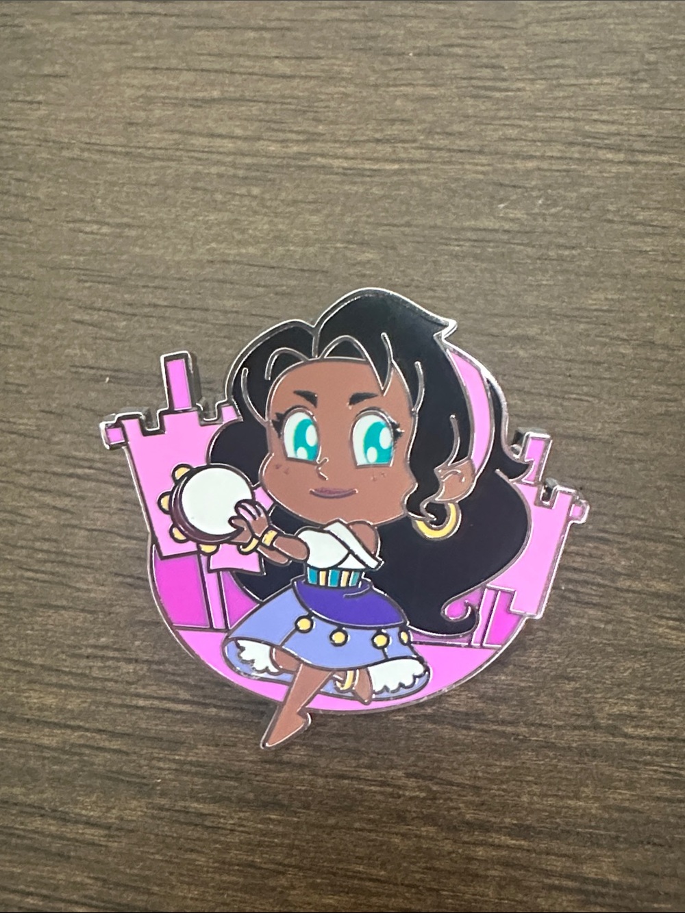 Esmeralda Disney Animated Cuties Mystery Pin